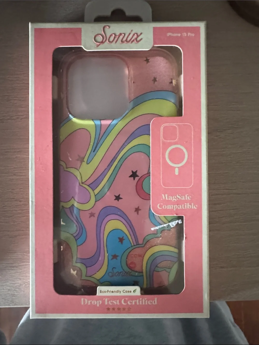 Sonix Pink Rainbow Cloud iPhone 15 Pro